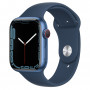 Connected Watch Apple Watch Series 7 GPS+CELLULAR 45mm Blue Alu (DEMO Without Bracelet Sold for parts)