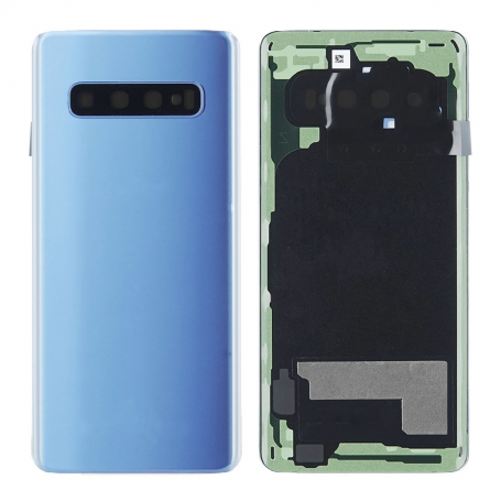 Samsung Galaxy S10 (G973F) Rear Glass (Prism Blue, Without Logo)