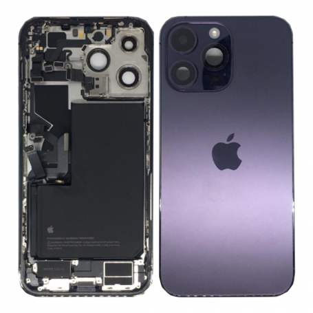 Full Frame iPhone 14 Pro Max Purple - Charging Connector Battery (Original Disassembled) - Grade A