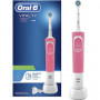 Brosse à dents électrique Oral-B Vitality 100 avec brossette CrossAction et minuteur - rose(Reconditionné)