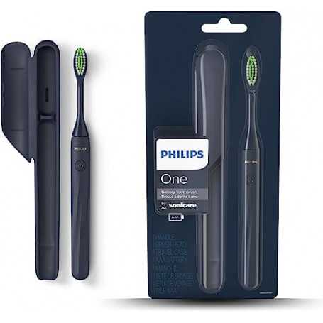 Brosse à dents électrique Philips One, bleu nuit, HY1100/04(Reconditionné)