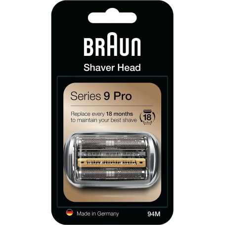 Tête de rasoir électrique compatible avec Braun Series 9 Pro - 1 pièce(Reconditionné)