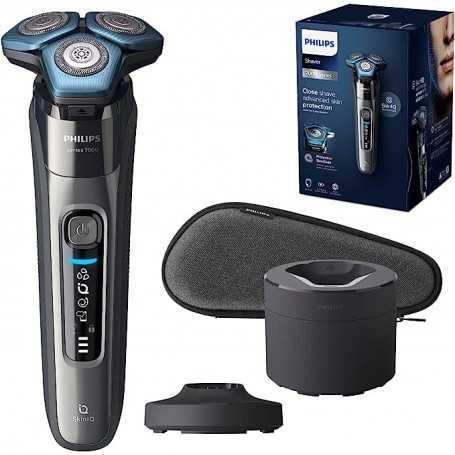 Rasoir électrique Philips Shaver Series 7000 (modèle S7788/55) pour rasage humide et sec avec SkinIQ(Reconditionné)