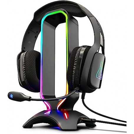 Support pour casque gaming avec LED - The G-LAB(Reconditionné)