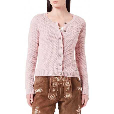 Veste en tricot Juliette pour femme, rose, taille 34 EU(Reconditionné)