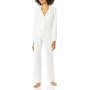 Pyjama Femme Amazon Essentials en Coton et Textile Modal, Tailles Grandes, Bleu Marine, XXL(Reconditionné)