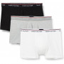 Lot 3 boxers Tommy Hilfiger en coton bio extensible pour hommes, taille L(Reconditionné)