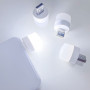 Wireless Mini Night Light for Soft Brightness - White