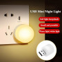 Wireless Mini Night Light for Soft Brightness - White