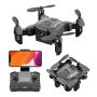 Mini Professional Drone with 4K Camera Portable RTF Foldable RC Quadcopter with 4 Batteries