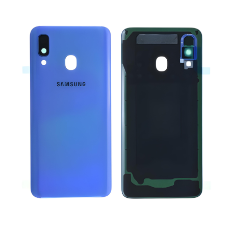 Rear window Samsung Galaxy A40 (A405F) Blue (Original Disassembled) - Grade B