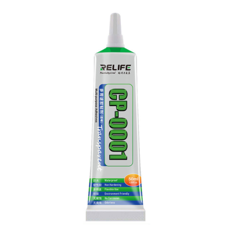 Mobile Phone Repair Black Glue RELIFE CP-0002 Transparent 50mL - Strong Bonding Adhesive